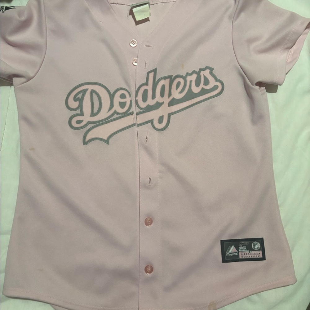 Dodgers Women’s Pink Baseball Jersey